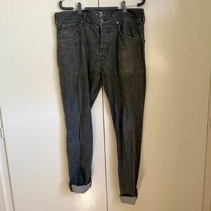 7 For All Mankind | Dark Gray “Brayden” Jeans | 32